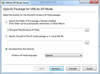 Obraz 2 dla VMLite XP Mode