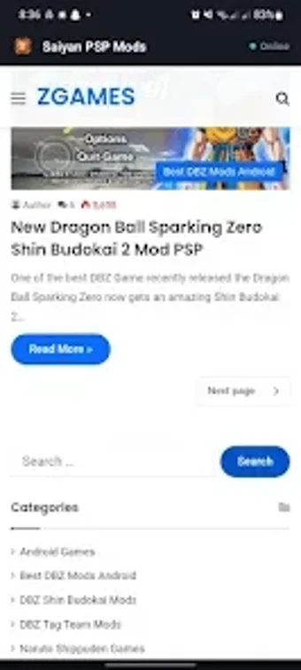 Obraz 0 dla Saiyan PSP Mods