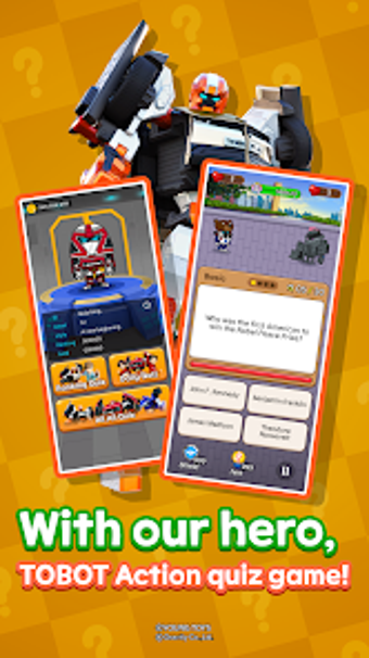 Obraz 0 dla TOBOT: Action Quiz Heroes