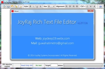 Image 0 pour JoyRaj Rich Text File Edi…