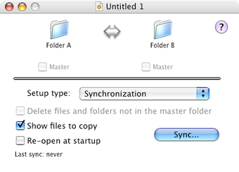 synchronize pro x mac