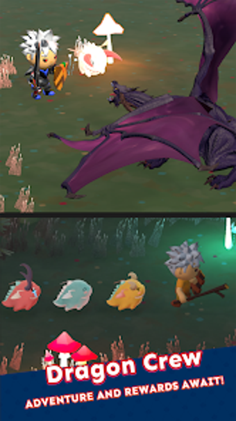 Immagine 0 per Dragon Crew Go: Idle Ques…