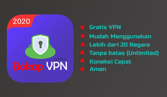 Immagine 0 per Bokap VPN Anti Blokir Web…
