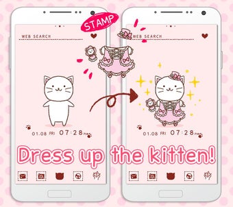 Obraz 0 dla Cat wallpaper-Dress-Up Ki…