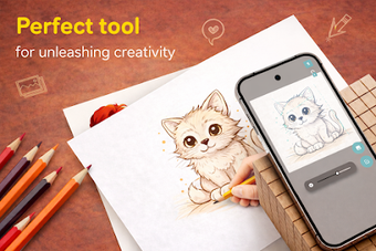 Bild 0 für DrawLens: AR Drawing  Ske…