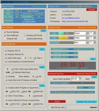 DN Sys Info