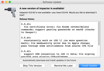 Bild 0 für Cydia Impactor