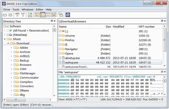 Download DMDE – DM Disk Editor and Data Recovery for Windows