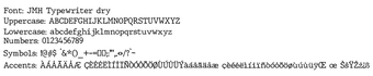 Obraz 0 dla JMH Typewriter Dry