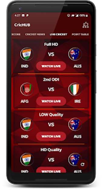 Bild 5 für GTV Live - CricHUB