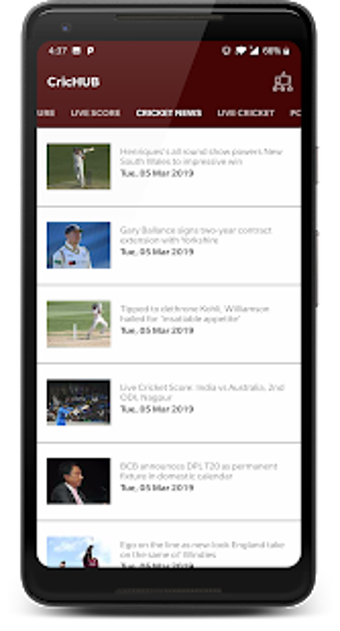 Bild 3 für GTV Live - CricHUB