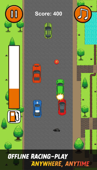Obraz 0 dla Turbo Car Racer: Retro Ga…