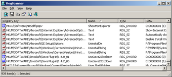Imagen 0 para RegScanner