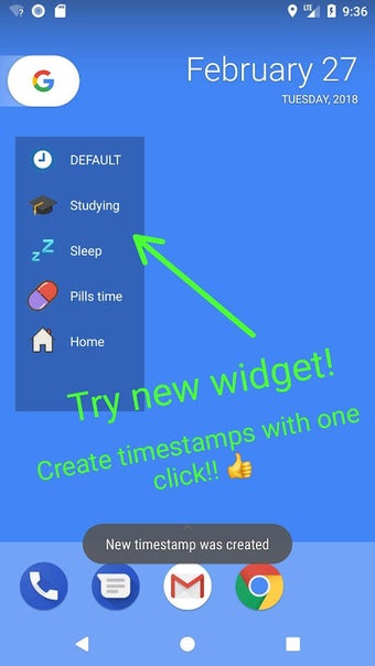 Image 0 pour TimeStamper: Log Your Tim…