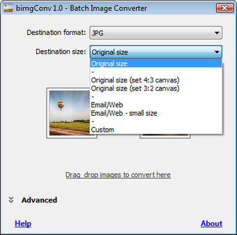 Imagen 0 para Batch Image Converter