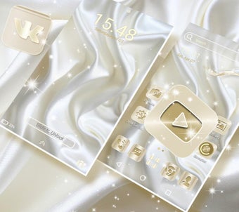 Image 0 pour Silk Milky White Theme