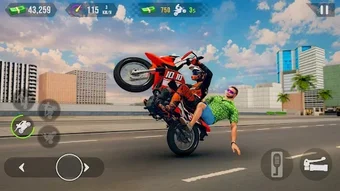 Immagine 0 per Wheelie Stunt Moto Ride M…