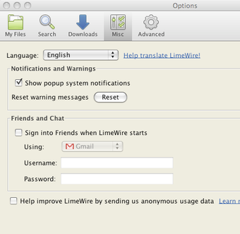 Image 7 pour LimeWire