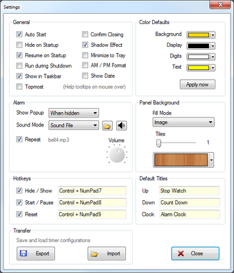 v6.9] Multi Timer – Unlimited, multiple, resizable desktop timers in one  program