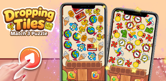 Bild 0 für Dropping Tiles:Match 3 Pu…