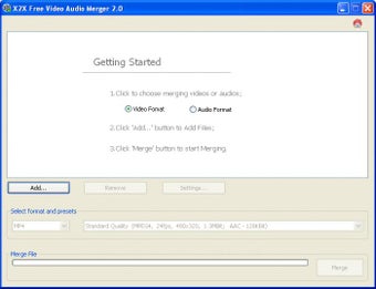 Image 0 pour X2X Free Video Audio Merg…