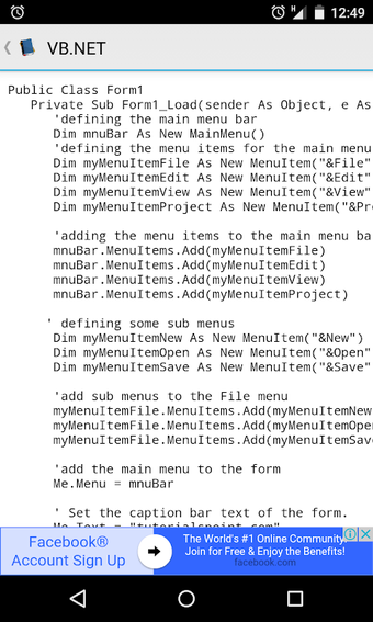 vb.net tutorial