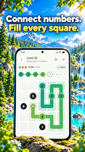 Zip Puzzle: Connect Numbe…の画像0