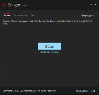 McAfee Labs Stinger For Windows