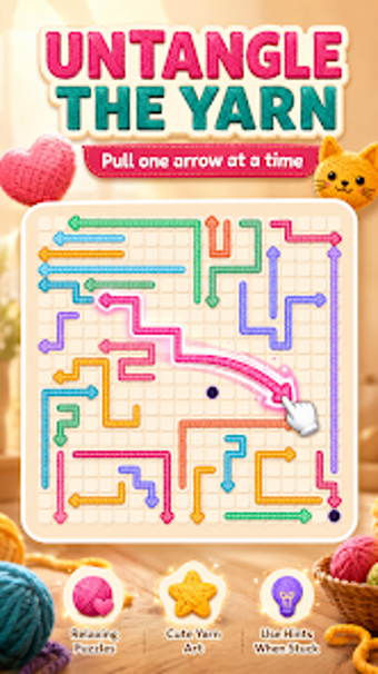 Yarn Untangle: Arrow Puzz…の画像0