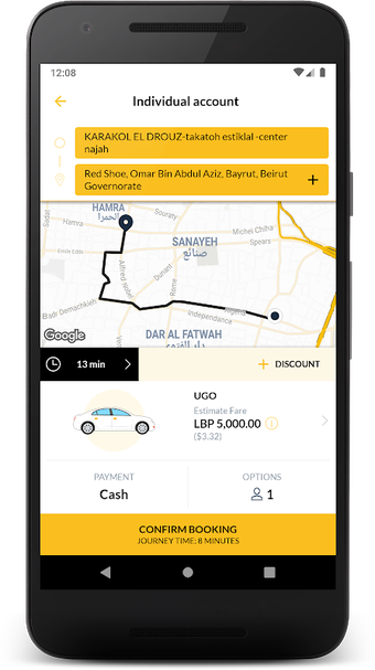 Obraz 0 dla UGO TAXI Get a ride in Le…