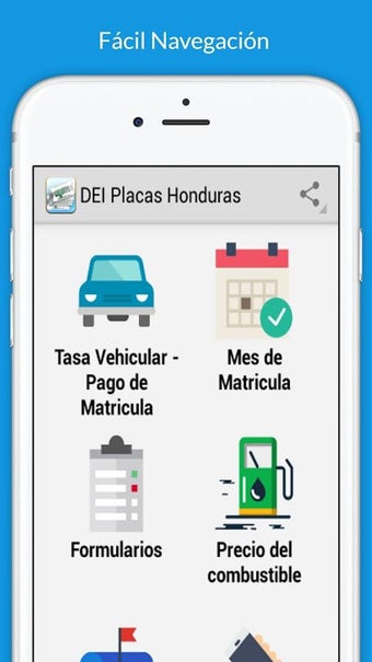 DEI Placas Tasa Vehicular的第0张图片