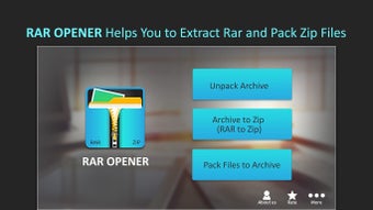 Bild 0 für RAR Opener & RAR to ZIP C…