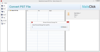 Imagen 0 para MailsClick PST Converter