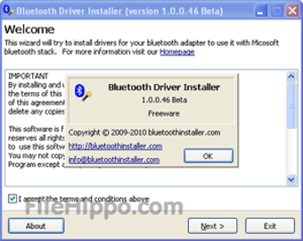 Hacer la cena Anestésico primero Download Bluetooth Driver Installer 1.0.0.133 for Windows ...