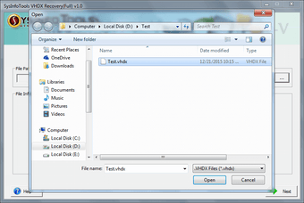 VHDX Recovery Tool的第0张图片