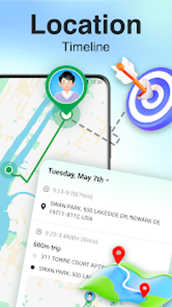 Obraz 0 dla GPS Circle  Share Locatio…