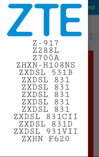 Immagine 0 per ZTE routers setup and con…