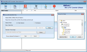 Kdetools EML to PST Conve…の画像0