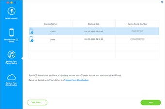 iMyfone D-Back for Mac的第0张图片