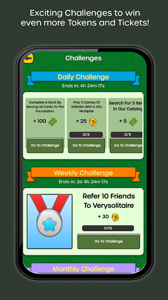 verysolitaire - S2Rewards game