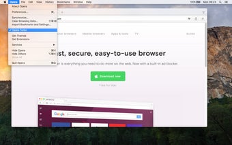 Image 1 for Opera for Mac