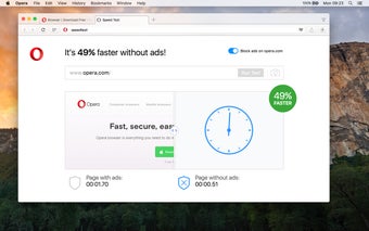 Imagen 2 para Opera for Mac