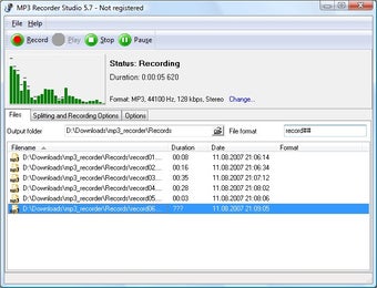 Image 0 for MP3 Recorder Studio