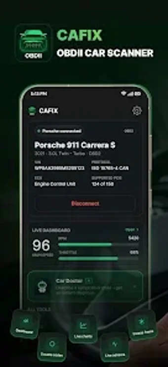 Imagen 0 para Cafix: OBD2 Car Scanner