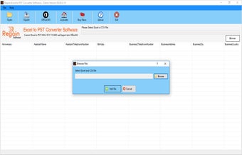 Obraz 0 dla Regain Excel to PST Conve…