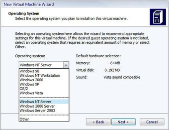 Image 0 pour Microsoft Virtual PC