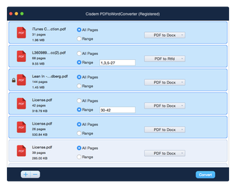 Image 0 pour Cisdem PDFtoWordConverter