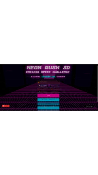 Bild 0 für Neon Rush 3D Endless Spee…
