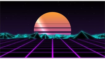 Synthwave Vaporwave 4k live wallpaper