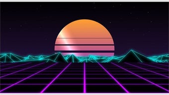 Bild 0 für Synthwave Vaporwave 4k li…